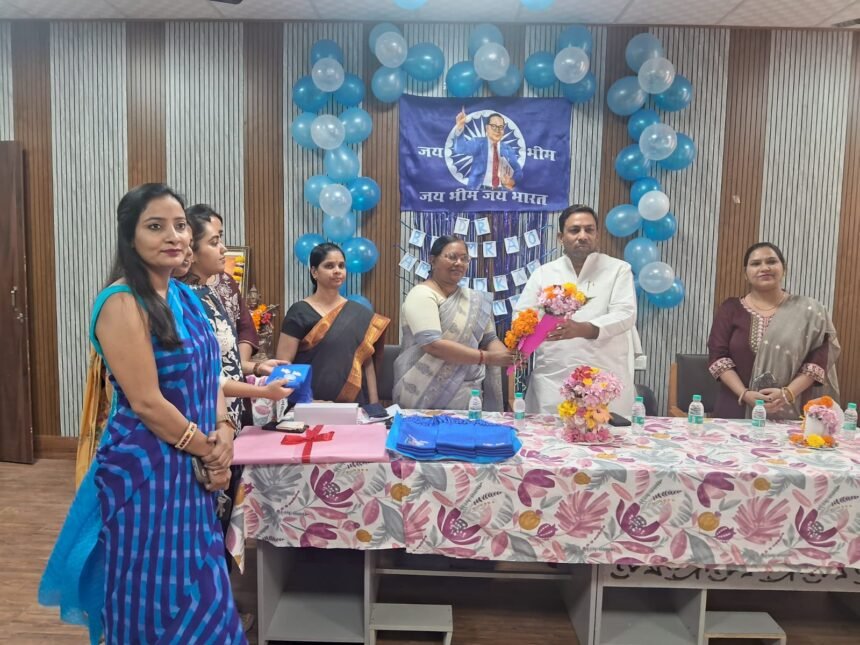 Dr. B. R. Ambedkar Jayanti was celebrated with dignity in Ghaziabad, with inspirational programs held across various institutions. IMAGE CREDIT TO समाज कल्याण विभाग