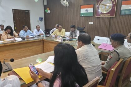 Preparations for the visit of the Estimates Committee were reviewed, and officials were given instructions to complete tasks within the set deadlines. IMAGE CREDIT TO INFORMATION DEPARTMENT
