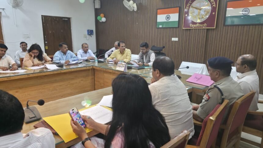 Preparations for the visit of the Estimates Committee were reviewed, and officials were given instructions to complete tasks within the set deadlines. IMAGE CREDIT TO INFORMATION DEPARTMENT