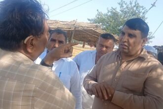 Tensions have arisen among farmers over a border dispute, with allegations that farmers from Haryana harvested and took away wheat crops. IMAGE CREDIT TO REPORTER