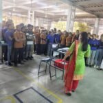 A meeting of the Internal Committee under the law on sexual harassment of women employees was held at the Calcom Vision company in Noida. IMAGE CREDIT TO गुरुकुल फाउंडेशन