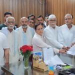 RLD submitted a memorandum demanding amendments to the Ganga Expressway. IMAGE CREDIT TO राष्ट्रीय लोक दल