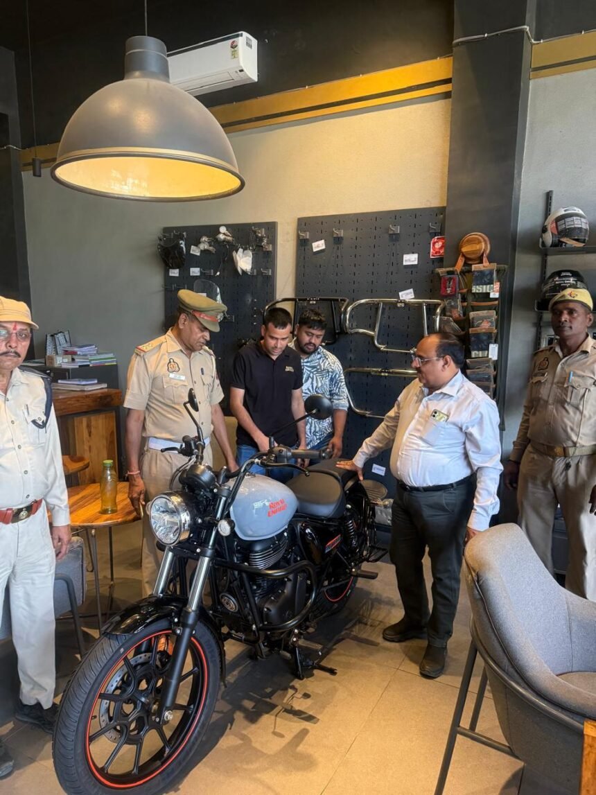 Crackdown on modified silencers; ARTO IMAGE CREDIT TO POLICE