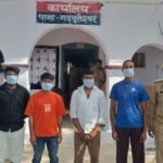 Garhmukteshwar police arrested four boatmen for ferrying passengers without life jackets. IMAGE CREDIT TO POLICE