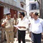 Home Guard recruitment exam: administration on alert; DM and SSP conducted a surprise inspection. IMAGE CREDIT TO सूचना विभाग