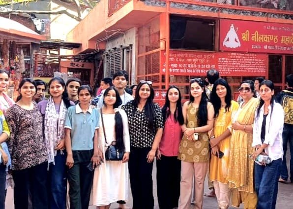 Educational trip boosted enthusiasm among students; a blend of knowledge and discipline was achieved IMAGE CREDIT TO कॉलेज