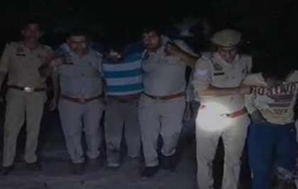 Police encounter exposes a theft gang; four arrested and two injured. IMAGE CREDIT TO POLICE