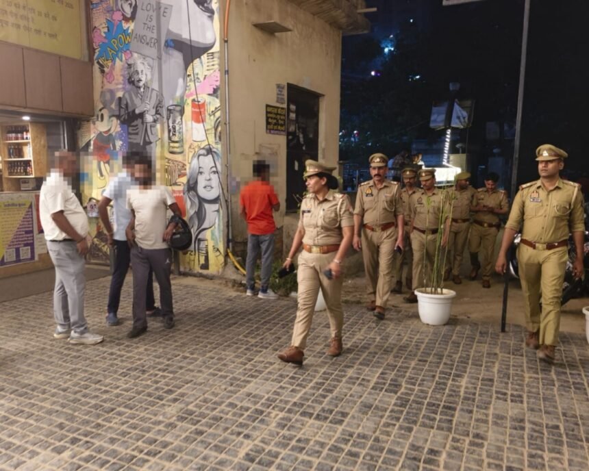 Police took action against those consuming alcohol in public places IMAGE CREDIT TO POLICE