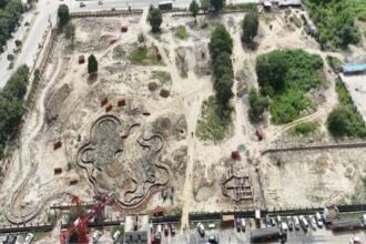 A Japanese-themed park being developed in Sector 94 will give Noida an international identity IMAGE CREDIT TO प्राधिकरण