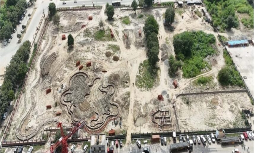 A Japanese-themed park being developed in Sector 94 will give Noida an international identity IMAGE CREDIT TO प्राधिकरण