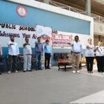 On World Malaria Day, a large-scale awareness campaign was conducted, educating over 2,000 people in two schools. IMAGE CREDIT TO सूचना विभाग