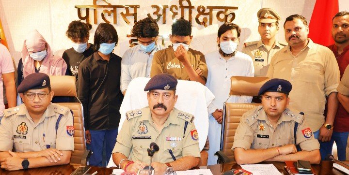Kidnapping case solved: The युवक (young man) has been rescued safely, and six accused—including a woman—have been arrested. IMAGE CREDIT TO POLICE
