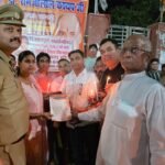 A condolence meeting was held in Shamli, demanding justice in the Nisha Vishwakarma case. IMAGE CREDIT TO REPORTER