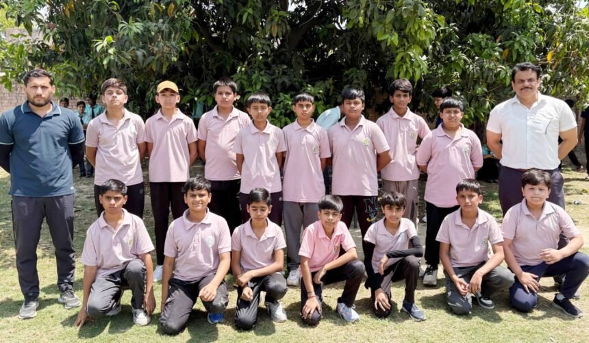 Second day of the inter-house cricket tournament at BSM School filled with enthusiasm and excitement. IMAGE CREDIT TO स्कूल