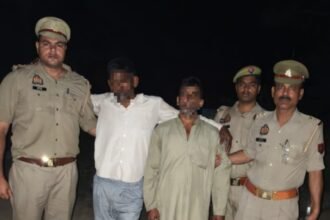 Two cow slaughter suspects were arrested after an encounter, and a history-sheeter was shot in the leg. IMAGE CREDIT TO POLICE