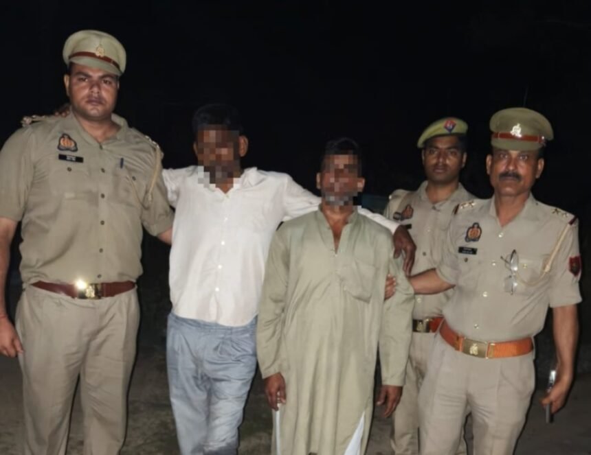 Two cow slaughter suspects were arrested after an encounter, and a history-sheeter was shot in the leg. IMAGE CREDIT TO POLICE