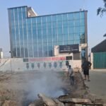 A fine of ₹1.16 lakh was imposed on a company for burning waste, with a strict warning issued of further action in case of repeat violation. IMAGE CREDIT TO AUTHORITY