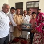 “A meeting was held on the upliftment and public awareness of the Brahmin community, and anger was expressed against an SP spokesperson.” IMAGE CREDIT TO रिपोर्टर