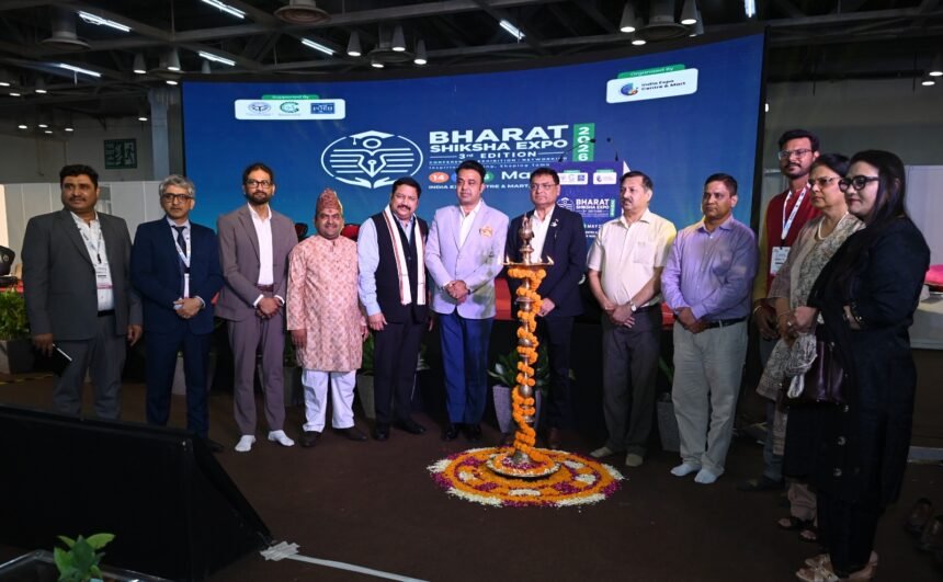 Grand Launch of Bharat Shiksha Expo 2026, Focus on Education and Skill Development IMAGE CREDIT TO इंडिया एक्सपोजिशन मार्ट