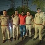 In an encounter, Nandgram police arrested three accused involved in motorcycle theft, one of whom was injured by a bullet in the leg. IMAGE CREDIT TO POLICE