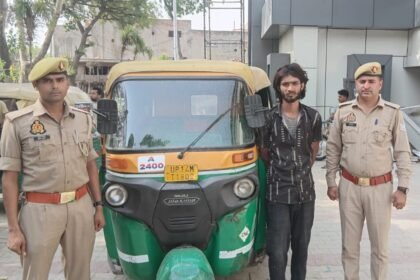 Vijayanagar Police Arrest One Accused Involved in Auto Theft. IMAGE CREDIT TO POLICE
