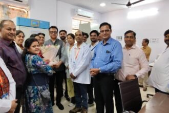 Leprosy Detection Gets a Boost in Ghaziabad: SSS Laboratory Inaugurated at Sanjay Nagar Hospital IMAGE CREDIT TO चिकित्सा विभाग