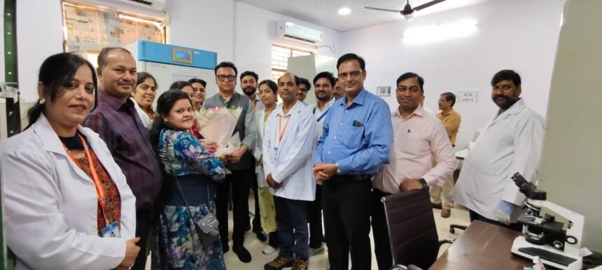 Leprosy Detection Gets a Boost in Ghaziabad: SSS Laboratory Inaugurated at Sanjay Nagar Hospital IMAGE CREDIT TO चिकित्सा विभाग