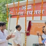 A water ATM has been installed at Delta Labour Chowk, where workers will get free chilled drinking water. IMAGE CREDIT TO प्राधिकरण