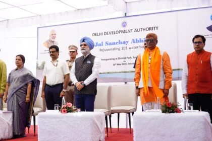 The DDA has launched a water conservation campaign IMAGE CREDIT TO प्राधिकरण
