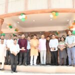 “Members of the Uttarakhand community who came to the Uttaranchal Bhawan to take membership were welcomed by the Municipal Commissioner.” IMAGE CREDIT TO Municipal Commissioner