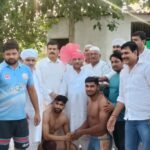 “A grand wrestling competition was held on the death anniversary of Baba Rajaram.” IMAGE CREDIT TO रिपोर्टर