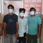 Big action by Garhmukteshwar police: Gang involved in dismantling stolen bikes busted, 3 accused arrested. IMAGE CREDIT TO POLICE