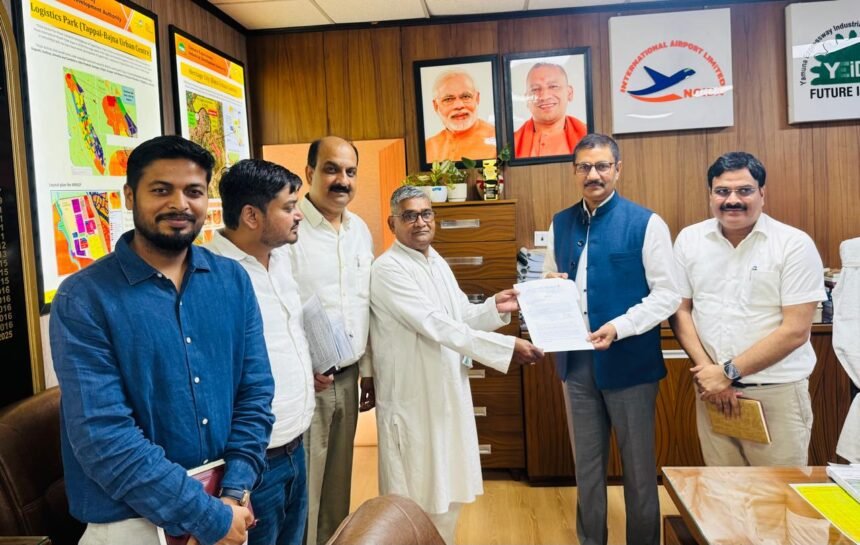Big relief for farmers of Tirthali village: Reservation letters issued for 7% population-based plots. IMAGE CREDIT TO प्राधिकरण