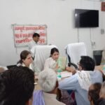 In Hapur, Samadhan Divas was organized in all three tehsils, where 152 complaints were registered and 24 were resolved on the spot. IMAGE CREDIT TO सूचना विभाग