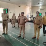 DCP Dhawal Jaiswal inspected the Police Lines and issued instructions to improve the arrangements and overall management. IMAGE CREDIT TO POLICE