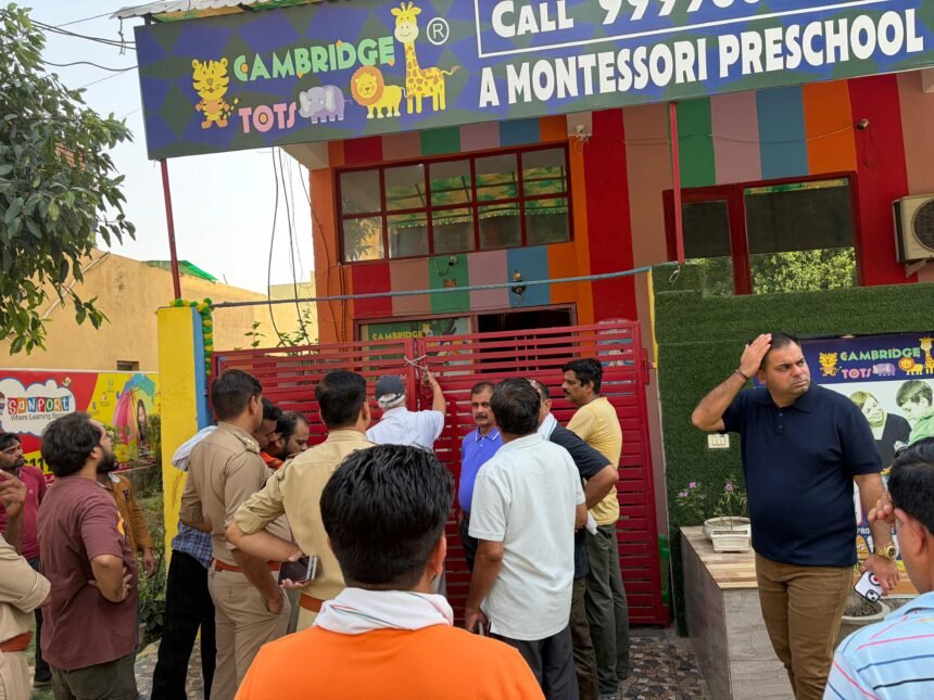 Conversion issue resurfaces in Rajnagar Extension; Nandgram police begin investigation IMAGE CREDIT TO पुलिस