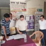 Chief Medical Officer inspects Arogya Health Melas and reviews ground-level reality. IMAGE CREDIT TO चिकित्सा विभाग