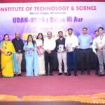 Emotional farewell given to MCA batch at ITS Mohan Nagar. IMAGE CREDIT TO ITS