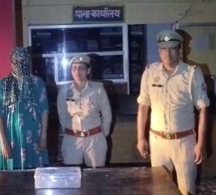 Bijnor: Woman arrested for killing her live-in partner; dispute and harassment cited as the reason IMAGE CREDIT TO पुलिस