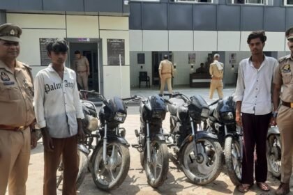 Kavinagar Police arrested two accused involved IMAGE CREDIT TO पुलिस