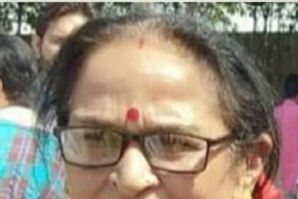 “Former MP and former minister Omvati Devi has passed away, causing a wave of grief in Bijnor.” IMAGE CREDIT TO ओमवती देवी फाइल फोटो