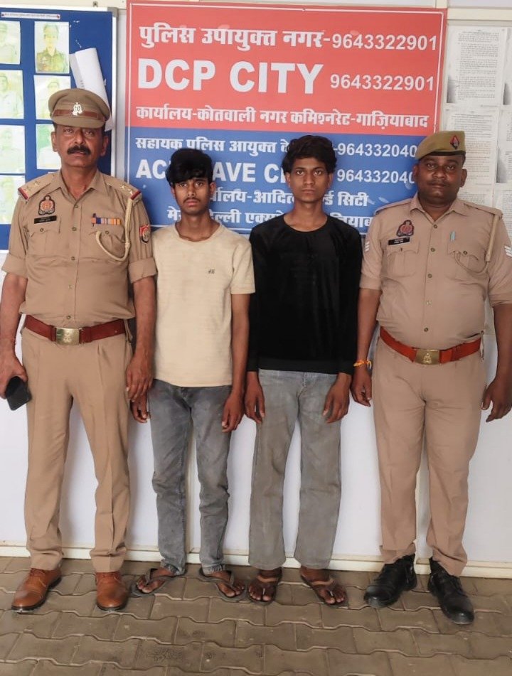 Two accused wanted in a murder case were arrested by the Wave City Police. IMAGE CREDIT TO POLICE