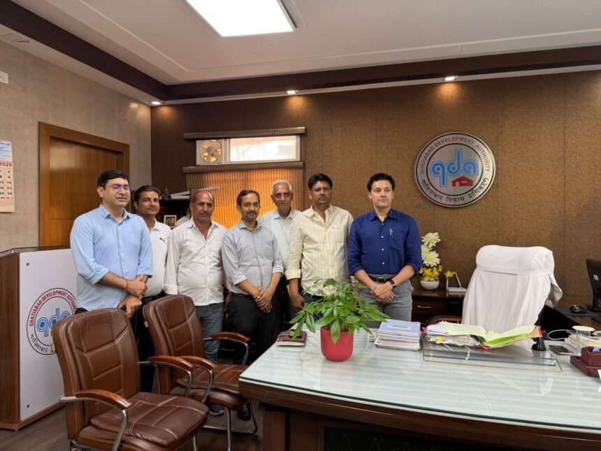 “GDA Harnandipuram Scheme: The second phase has received massive support from farmers, and the process of giving land consent has accelerated significantly.” IMAGE CREDIT TO AUTHORITY