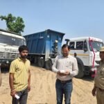 “Transport Department takes strict action against overloaded vehicles; in the month of May, 206 overloaded vehicles were fined, and a compounding fee of ₹50.80 lakh was recovered.” IMAGE CREDIT TO सूचना विभाग