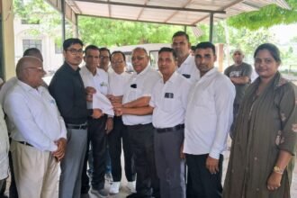 “Advocates submitted a memorandum in protest against the Lucknow lathi charge.” IMAGE CREDIT TO REPORTER