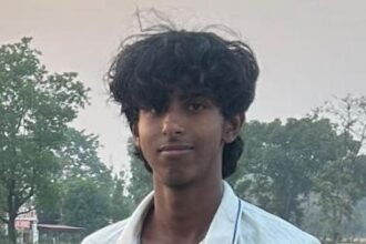 Emerging star Anay Negi from Uttarakhand impressed everyone with his performance, shining as a rising talent in the world of cricket. IMAGE CREDIT TO REPORTER
