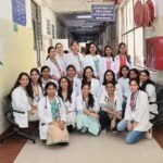For the first time in Hapur, a sacrospinous ligament fixation surgery was successfully performed. IMAGE CREDIT TO इंस्टीट्यूट