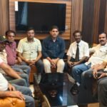 Mangal Singh Gurjar has been elected as the president of the Jansath Press Club, and Amit Sharma has been appointed as the general secretary. IMAGE CREDIT TO रिपोर्टर