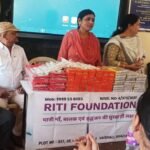 Students, especially girls, were made aware about precautions against heat waves and communicable diseases.