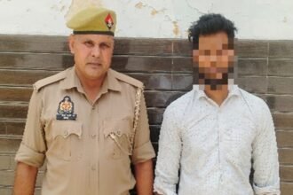 “After intoxicating a woman, she was sexually assaulted; ₹1.80 lakh was extorted by making a video, and the accused has been arrested.” IMAGE CREDIT TO POLICE